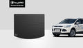 TougRO - Cargo Mat Compatible with FORD Escape - All Weather Heavy Duty (Made in USA) - Ebony Rubber - 2017