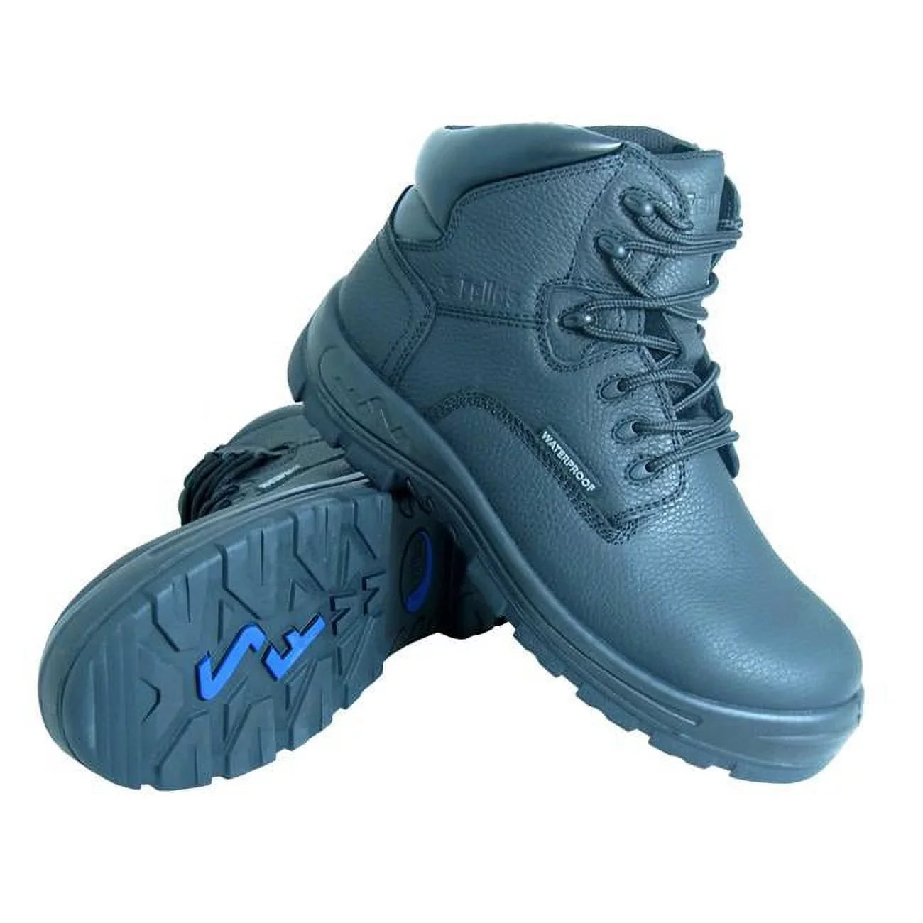 Men's Poseidon Comp Toe Waterproof 6 in. Hiker Work Boot Dark - Size 8.5