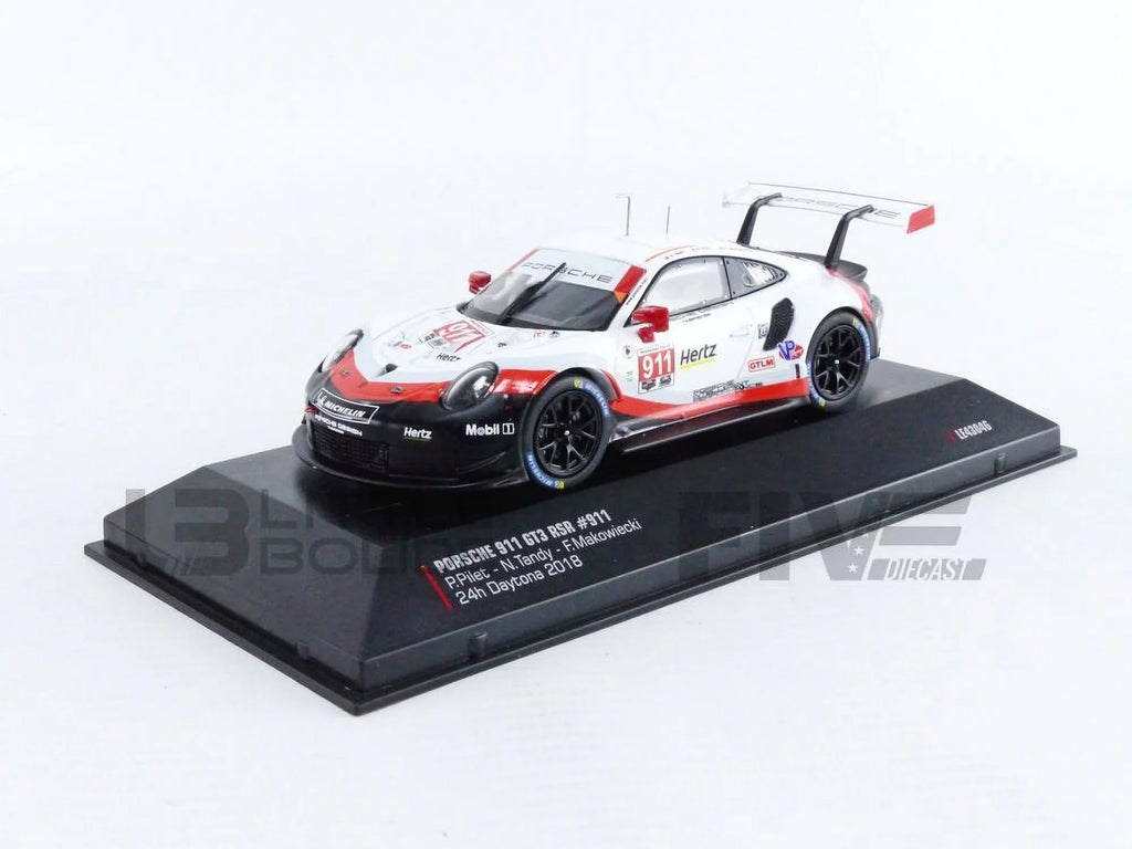 IXO 1/43 - PORSCHE 911 (991) RSR - Daytona 2018