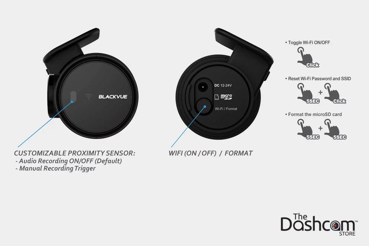 Jet DR750S-1CH Single-Lens 1080p/60fps GPS WiFi Dashcam w/ 16 GB Memory Card