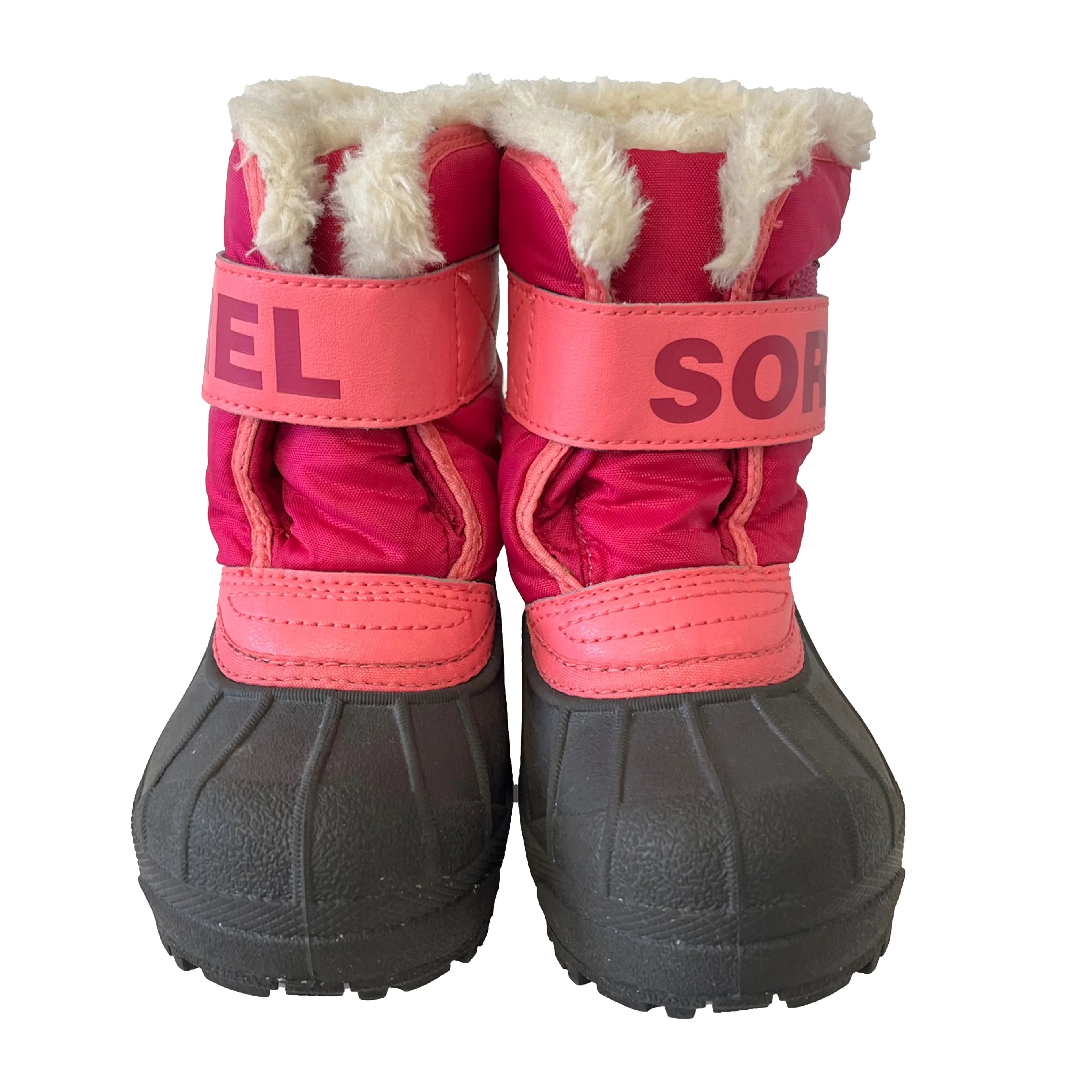 Pre-owned Sorel Girls Pink Boots size: 7 Toddler