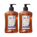 A LA MAISON Lavender Aloe Liquid Hand Soap - Triple French Milled Natural Moisturizing Soap (2 Pack, 16.9 oz Bottle)