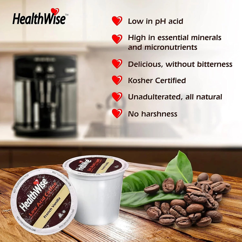 French Vanilla Low Acid K-Cups Number Of Cartons: 6 Cartons (72 cups)