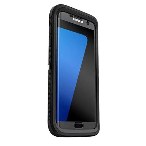 Rugged Protection OtterBox Defender Series Case for Galaxy S7 Edge (ONLY) - Bulk Packaging - Dark