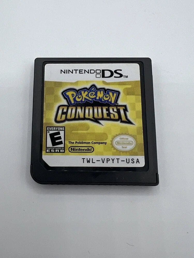 Pokemon Conquest Cassette Only Nintendo DS Tested