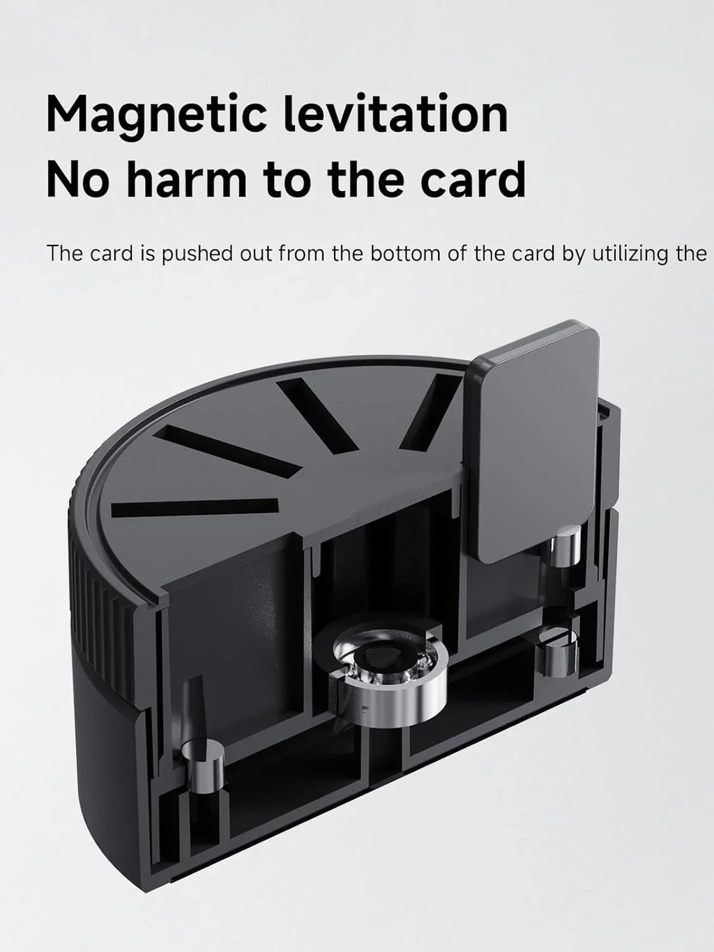 Game Storage Case for Nintendo Switch, PS Vita, Rotating Game Card Case with 10 Card Slots, Dark