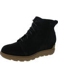 Sorel Womens Suede Lace-Up Booties
