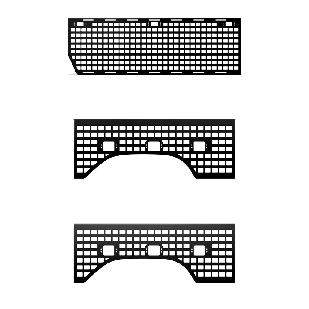 Putco 195003 Molle Panel Fits 19 Sierra 1500 Limited Silverado 1500 LD Fits select: 2021 CHEVROLET SILVERADO, 2021 GMC SIERRA