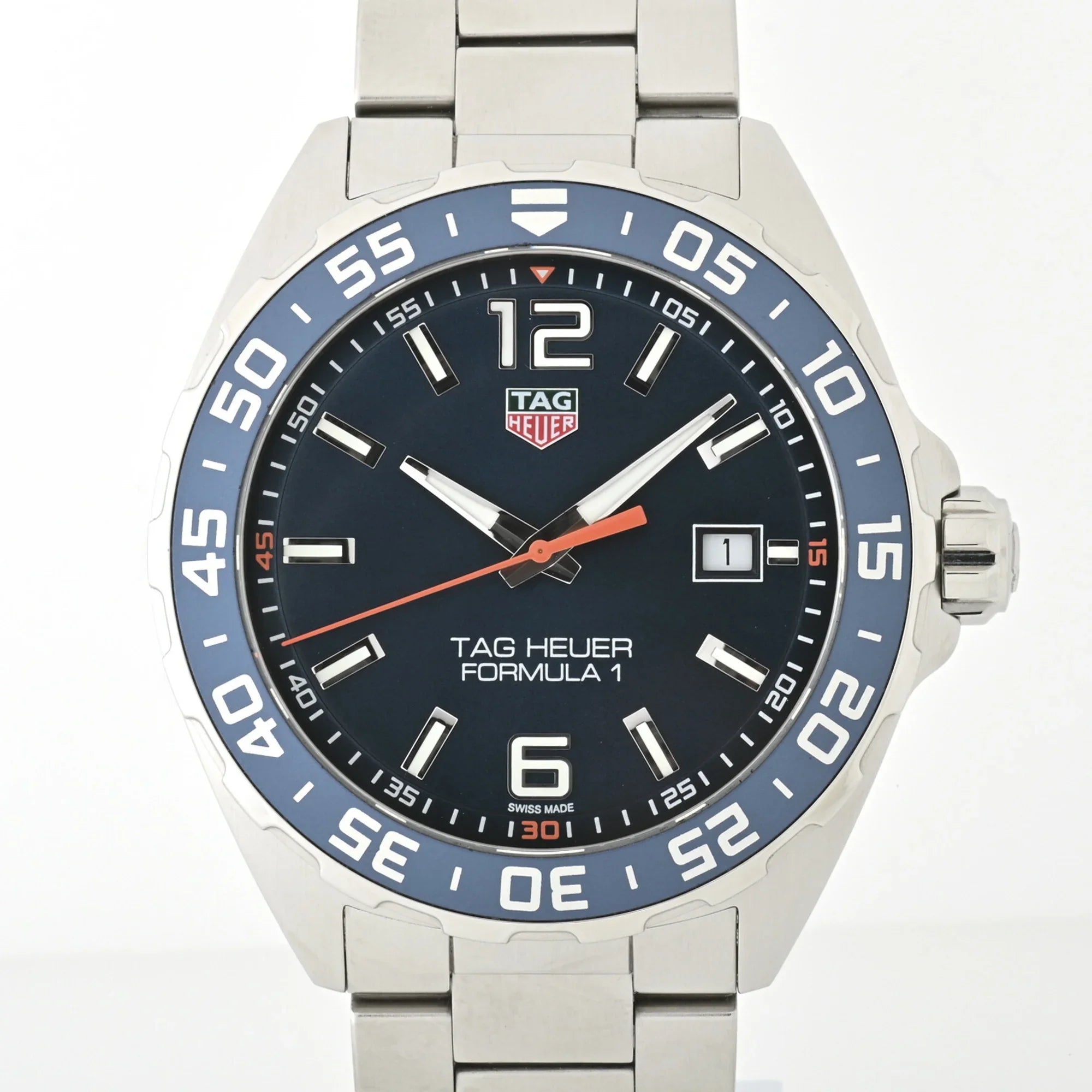 Pre-Owned Tag Heuer Formula 1 Watch WAZ1010.BA0842 Quartz (Good)