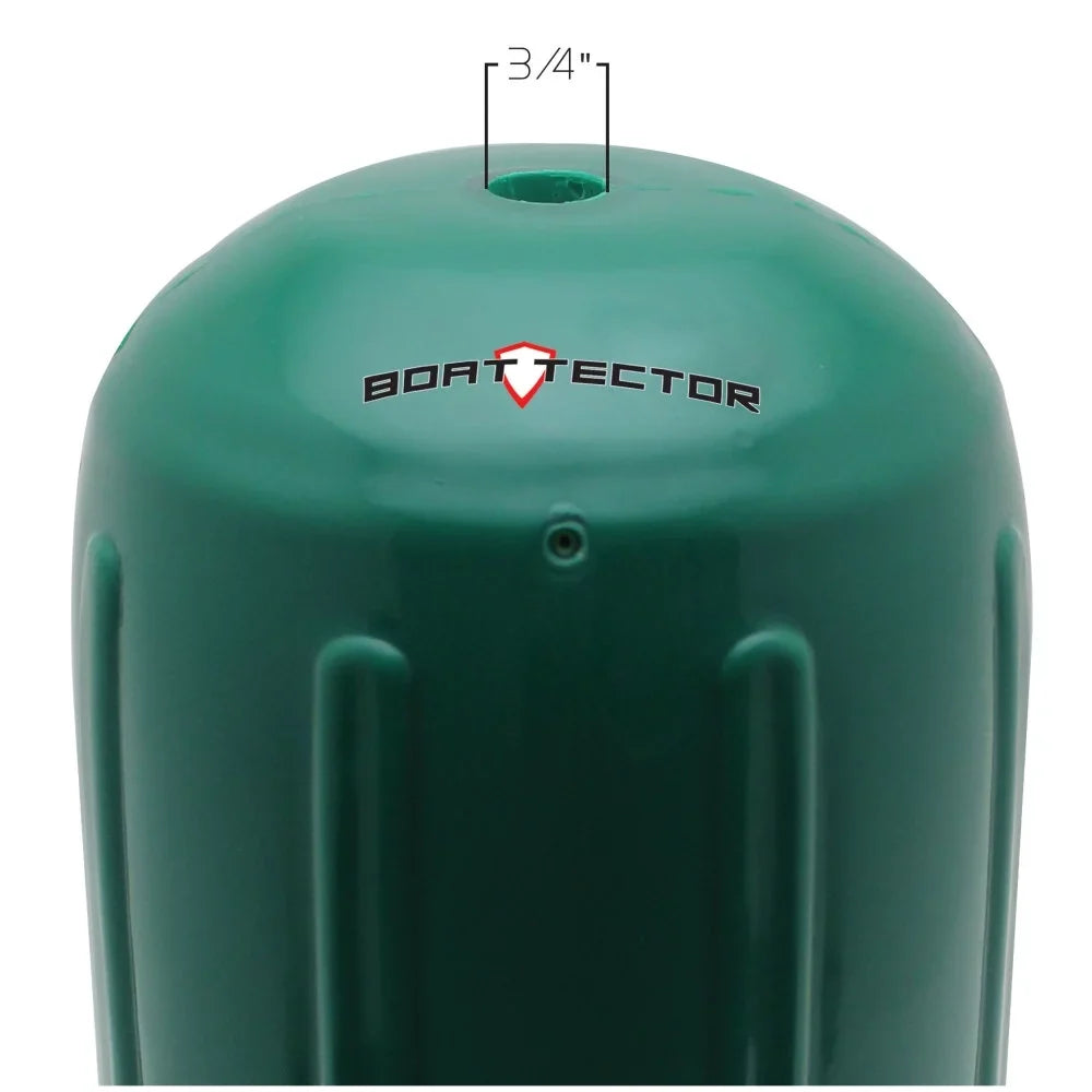 Extreme Max 3006.7471 BoatTector HTM Inflatable Fender - 6.5" x 15", Forest Green