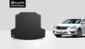 TougRO - Trunk Mat Compatible with NISSAN Altima - All Weather Heavy Duty (Made in USA) - Dark Rubber - 2013