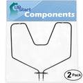 2-Pack Replacement for General Electric RC548*W2 Bake Element - Compatible with General Electric WB44X5082 Oven Heating Element