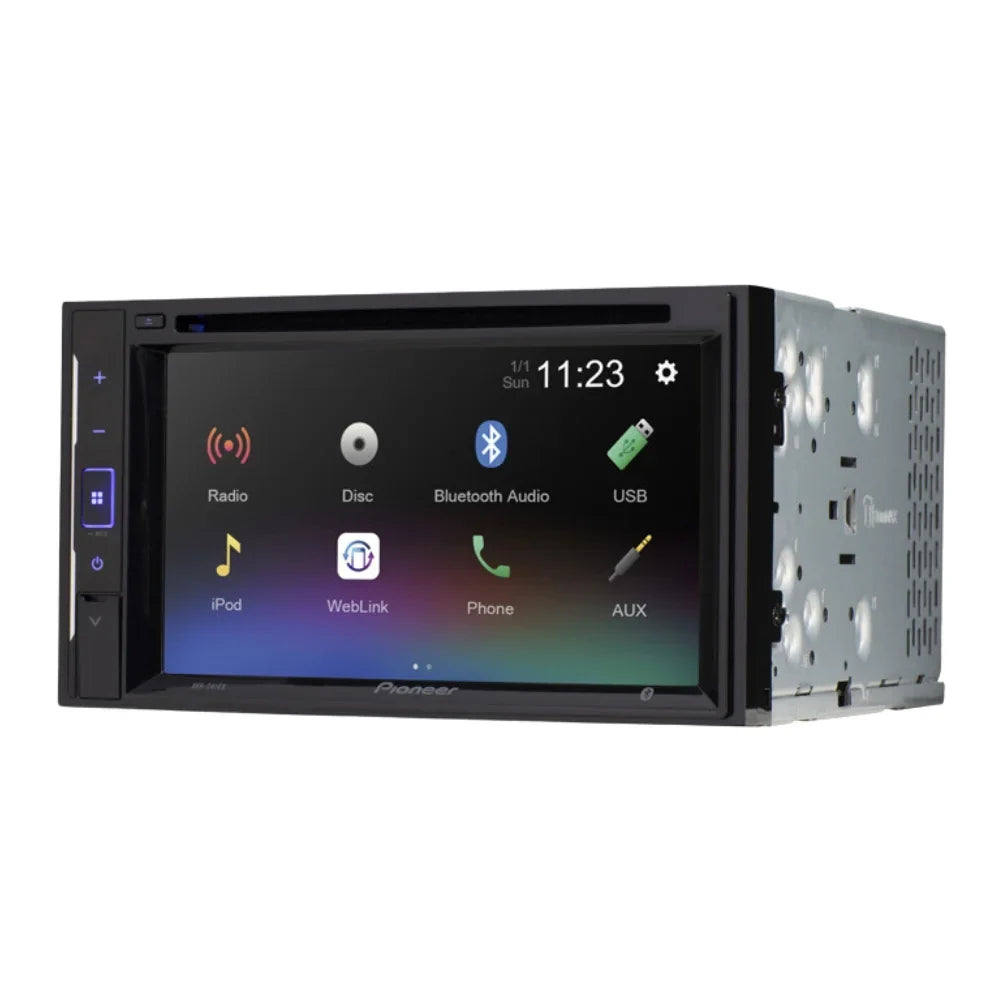 KIT2537 Bundle with Pioneer Multimedia DVD Car Stereo and Installation Kit - for 2006-2010 Ford Explorer / Bluetooth Touchscreen, Backup Camera, Double Din Dash Kit