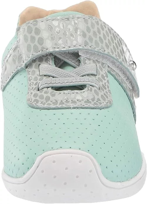 Marc Joseph New York Kid's Baby Toddler Genuine Leather Velcro Strap Shoe, 6