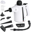 Handheld Steam Cleaner, 9-Piece Accessory Set, White, Steamer For Cleaning, Couch Cleaner, Steam Cleaner Carpet And Upholstery