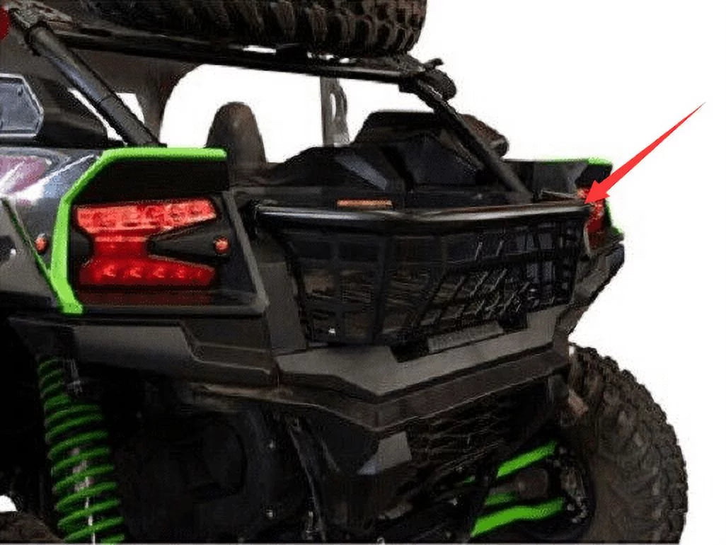 Kojem Cargo Barricade for 20 21 22 23 Kawasaki Teryx KRX 1000 Luggage Rack Steel Bed Enclosure Taiate Jet Powder Coated