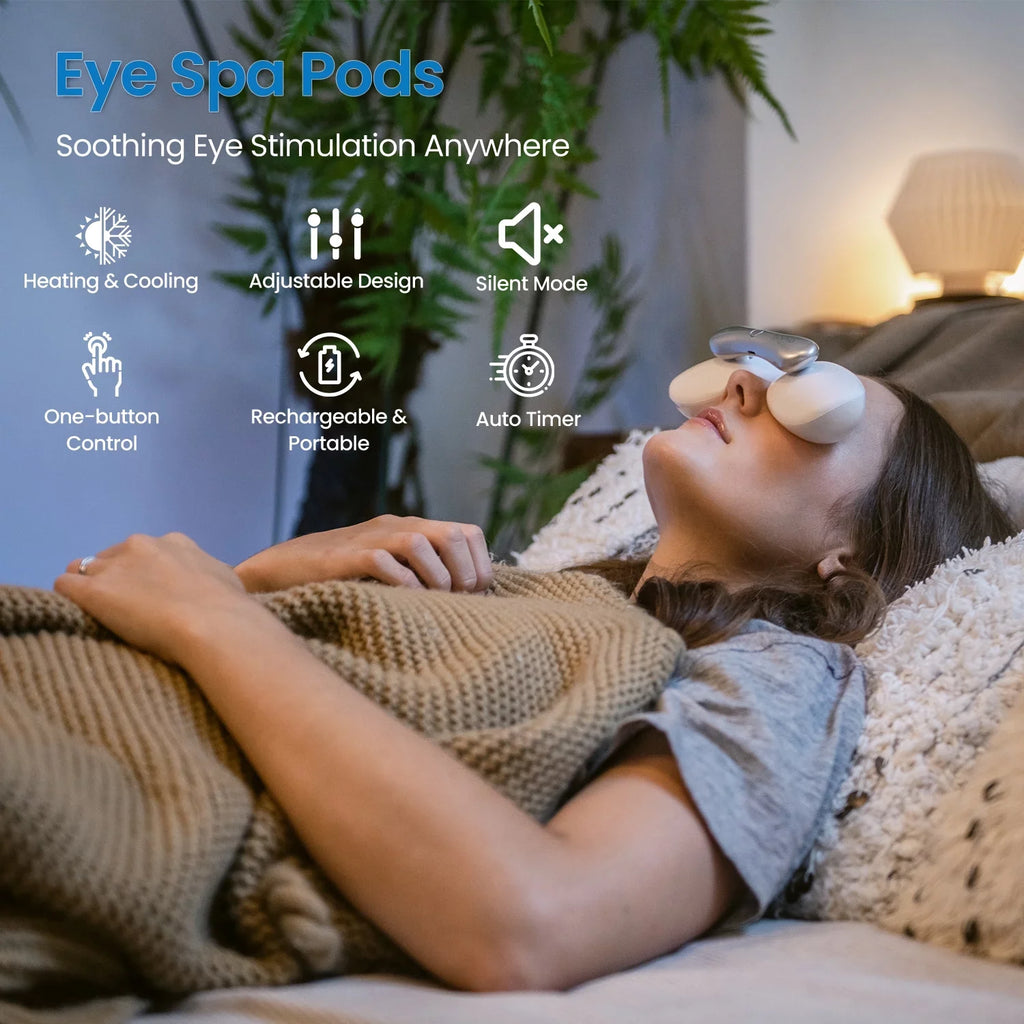 RENPHO Eye Spa Pods with Cooling & Heating for Eye Care Relax Care Beauty