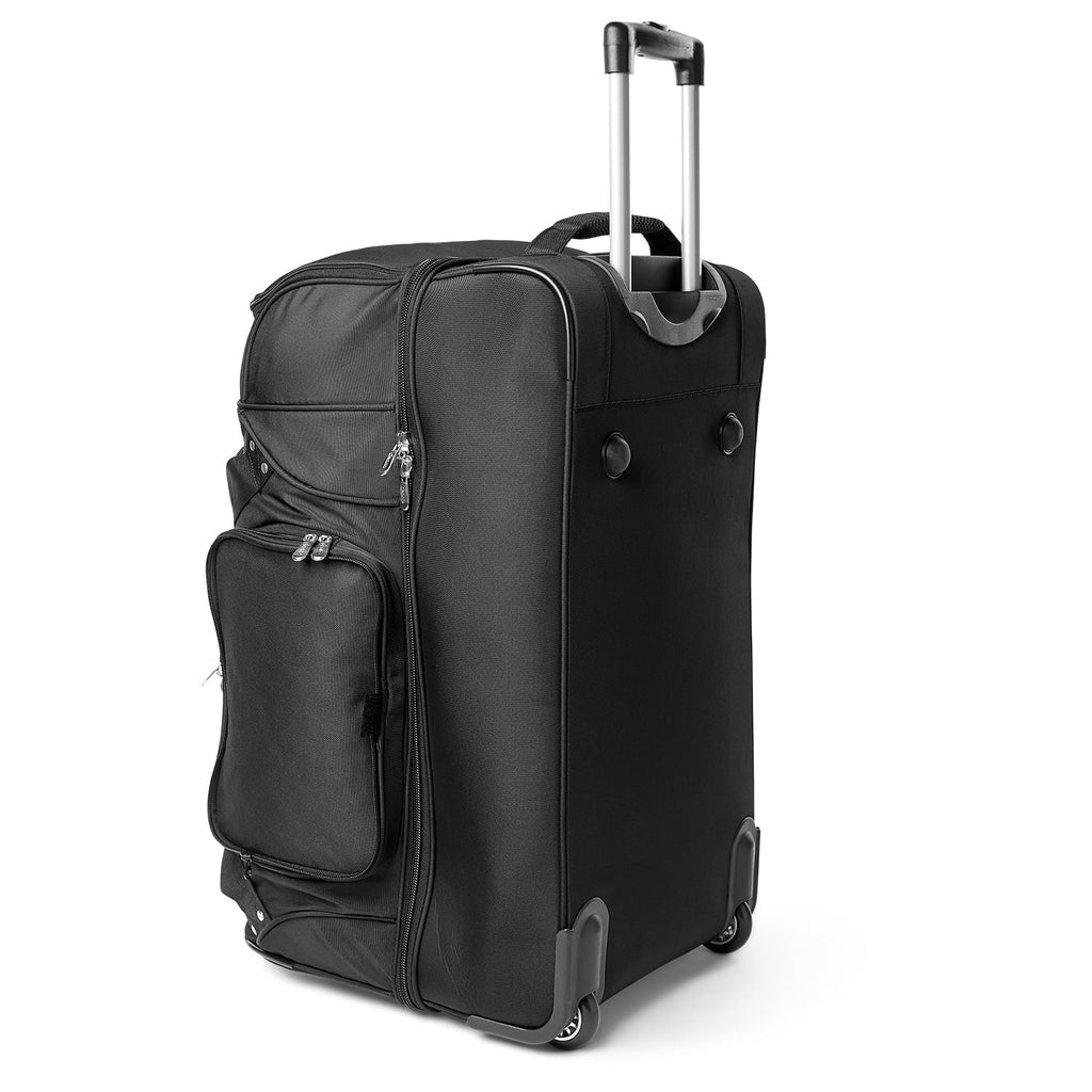 MOJO Philadelphia Eagles Ebony 27'' 2-Wheel Drop Bottom Rolling Duffel Bag