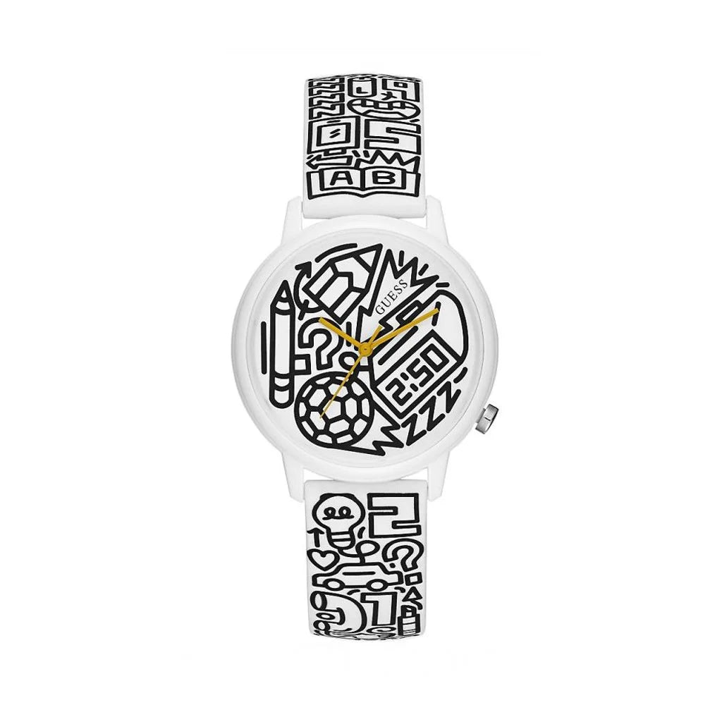 Guess Women's Classic Dark Dial Watch - V0023M8