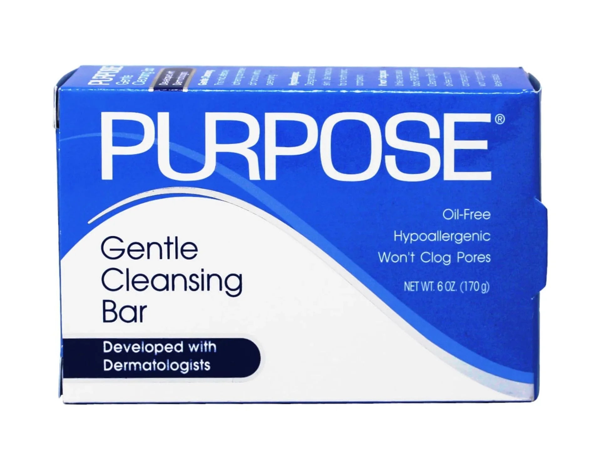 Purpose Gentle Cleansing Bar Soap, Oil Free And Hypoallergenic - 6 Oz, - 6 Pack