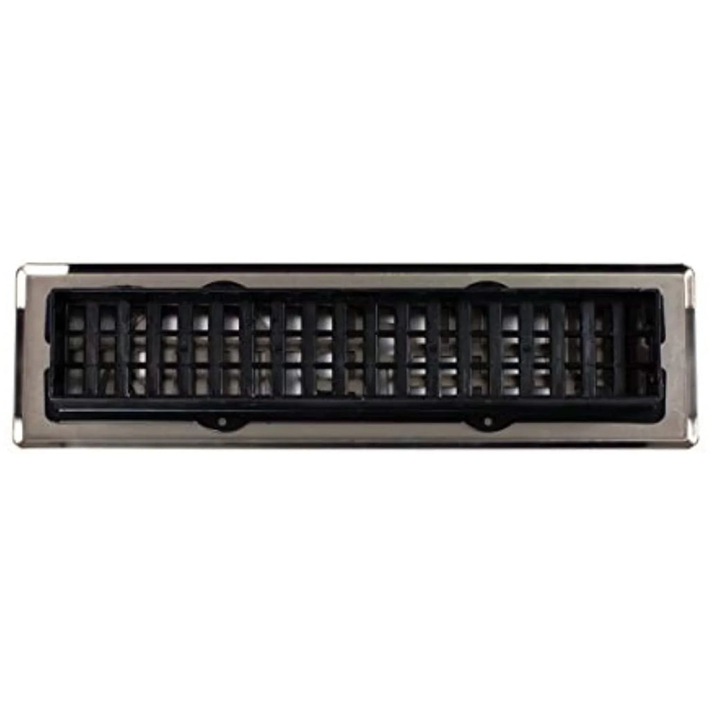 Decor Grates ADH212-NKL Floor Register, 2x12, Brushed Nickel