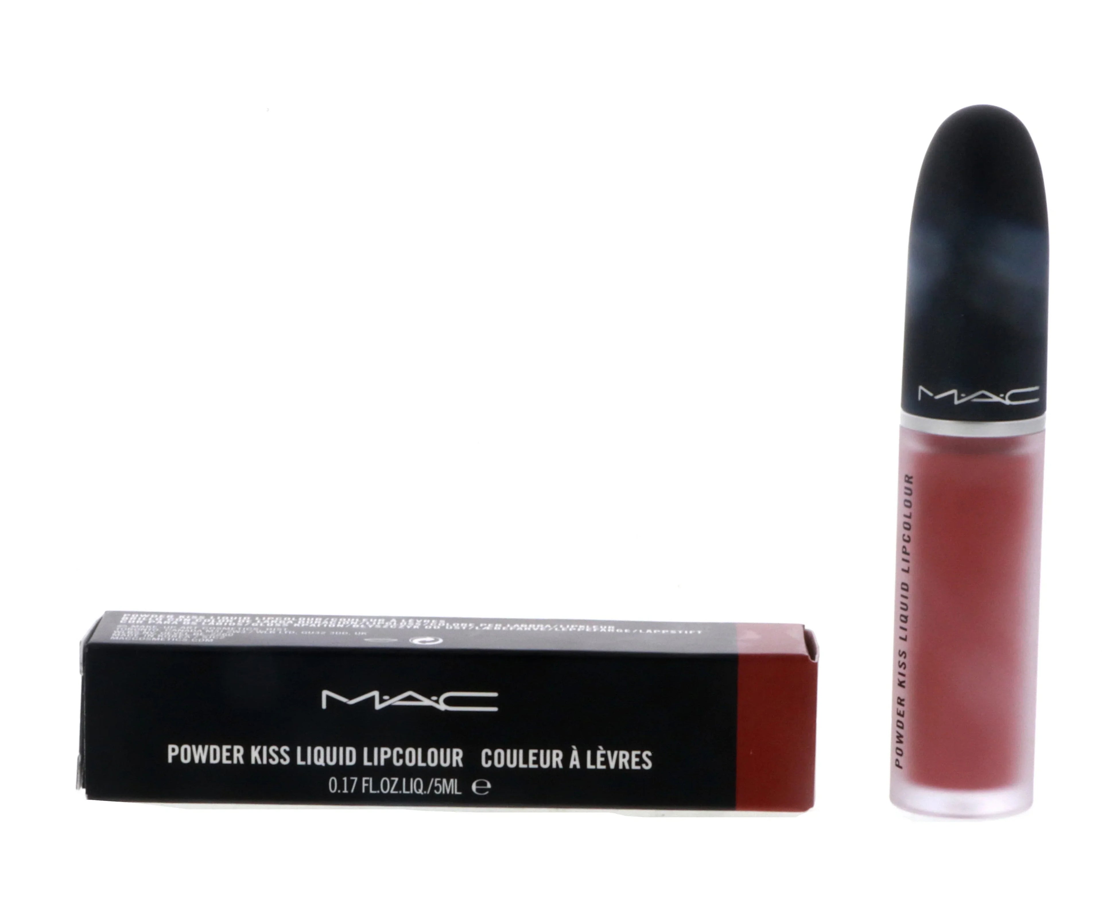MAC Powder Kiss Liquid Lipcolor by MAC, .17 oz Lipstick - 989 Mull It Over