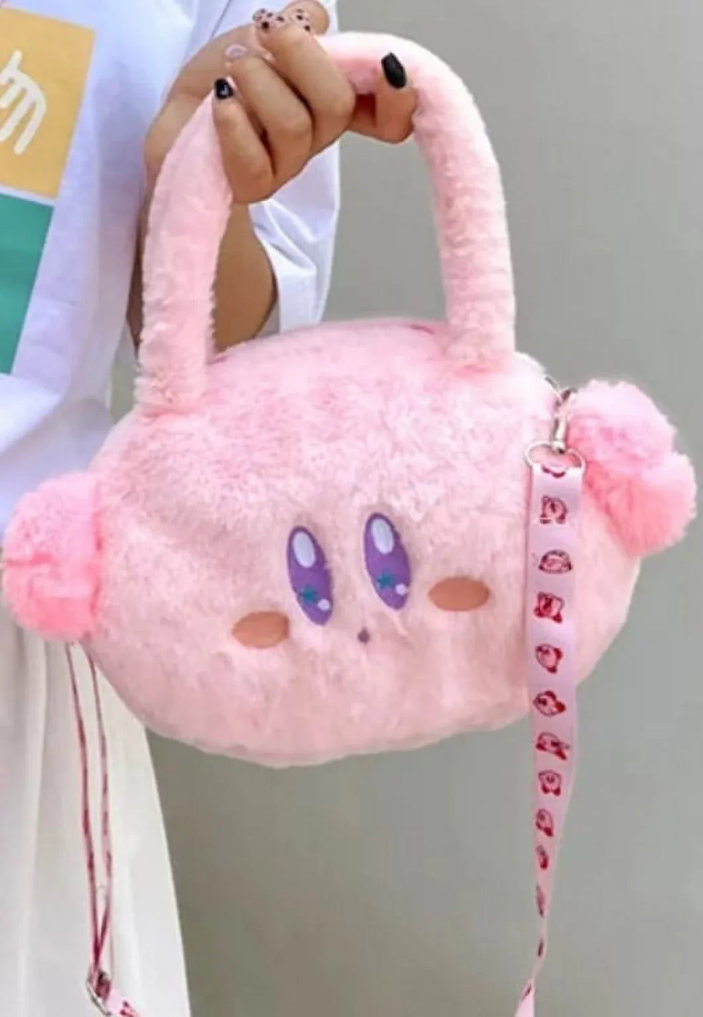 Kirby Crossbody Bag Fluffy Girls Bag Kawaii Gifts