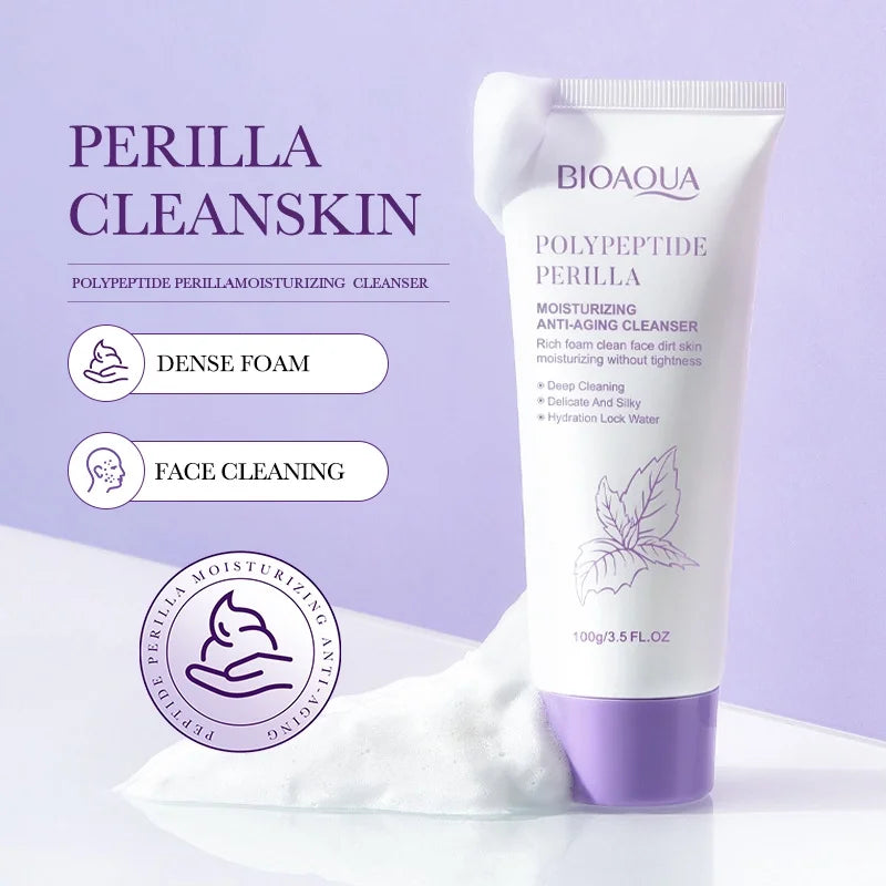 Polypeptide Perilla Extract Facial Skin Care Sets & Kits - Comprehensive 5Pcs Skincare Kit for Women