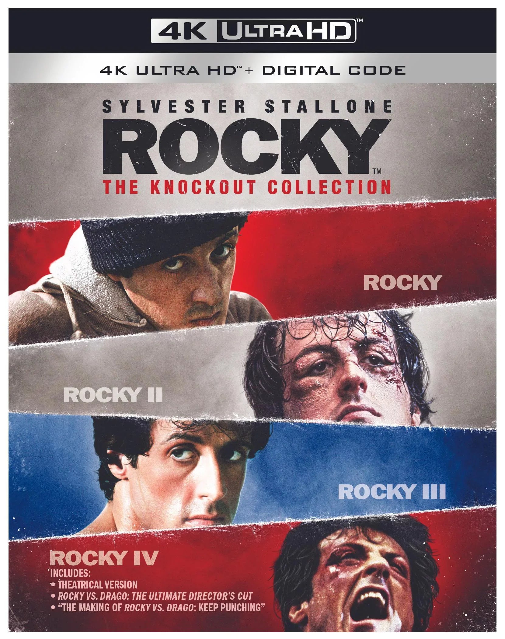 Rocky: The Knockout Collection (4K Ultra HD)