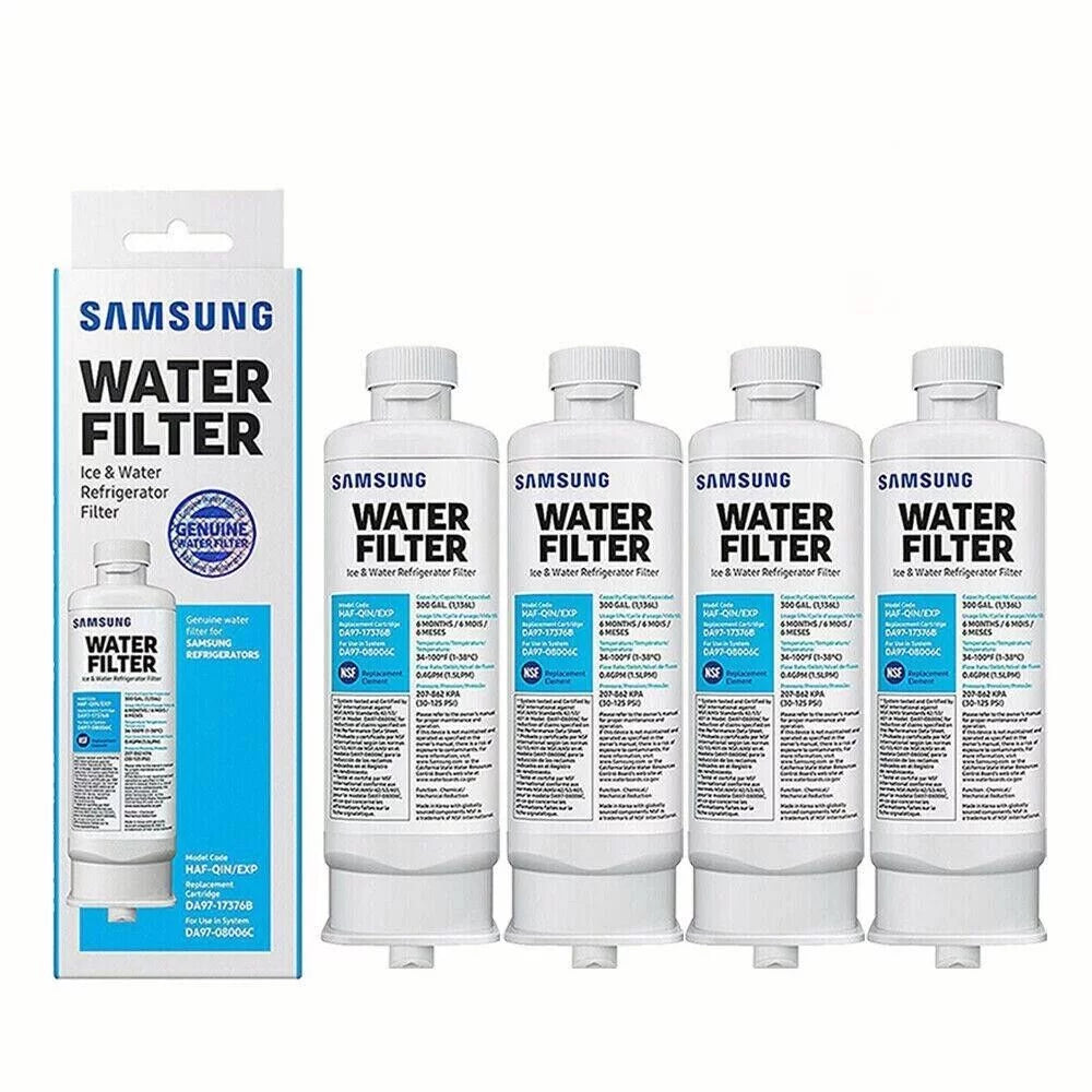 DA97-17376B HAF-QIN Refrigerator Water Filter DA97-08006C refrigerator filter 4 Pack