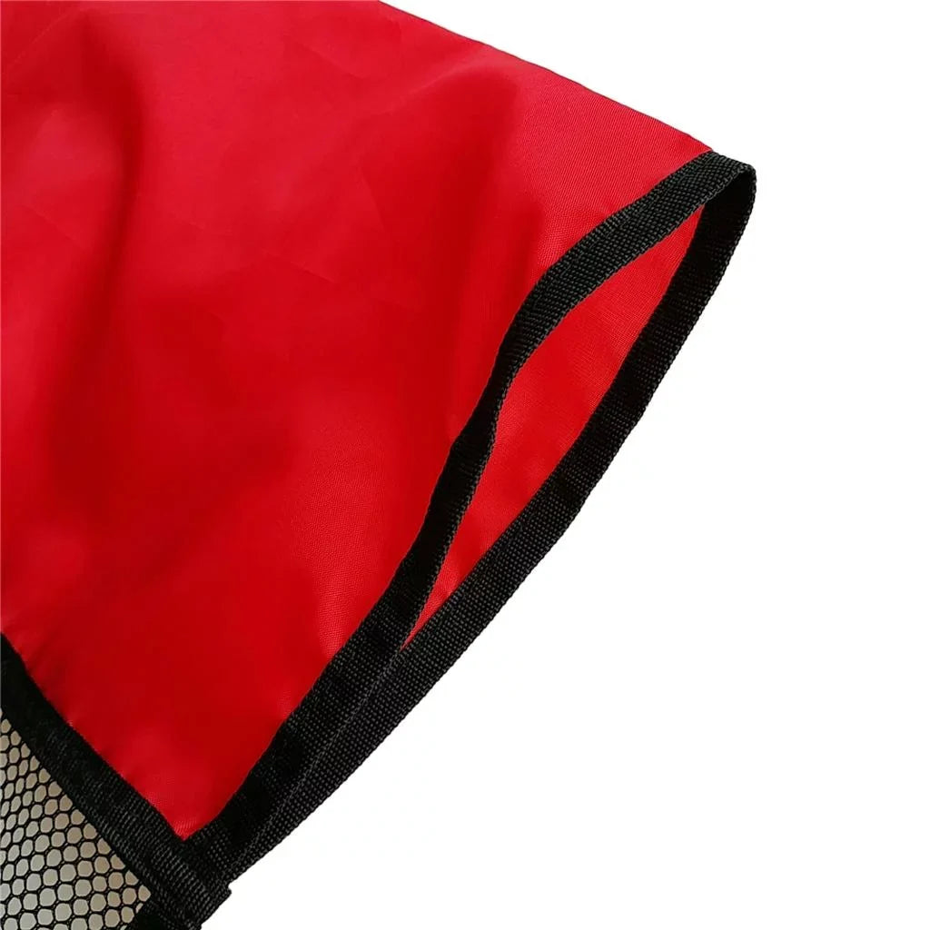 kesoto 6xFloating Pool Noodle Chair Net Mesh Float Swimming Seat Red