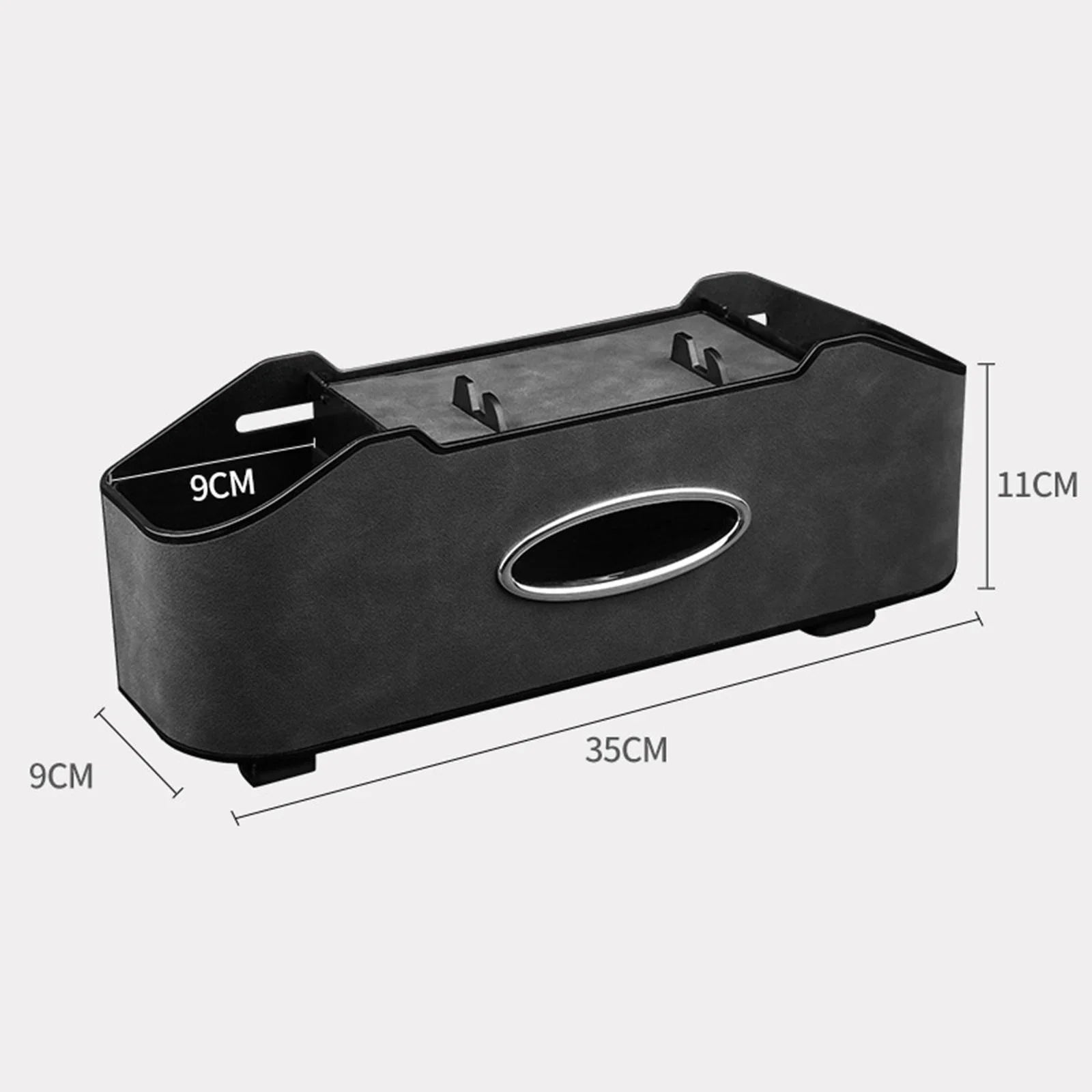 yotijar Car Back Seat Headrest Hanging Storage Box Car Travel Accessories Cup Holder