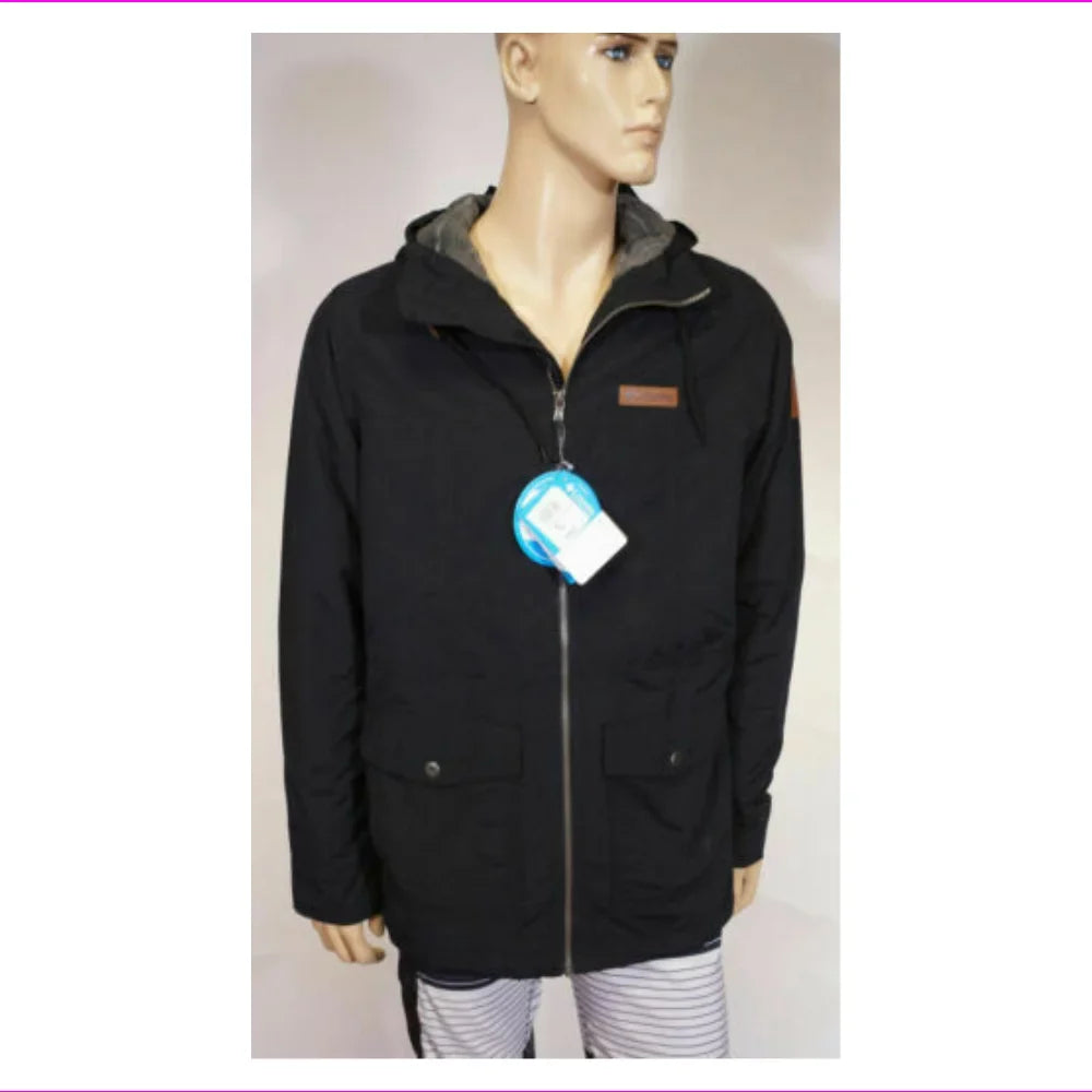 Columbia Men's Wheeler Lodge Jacket Jet Sz M
