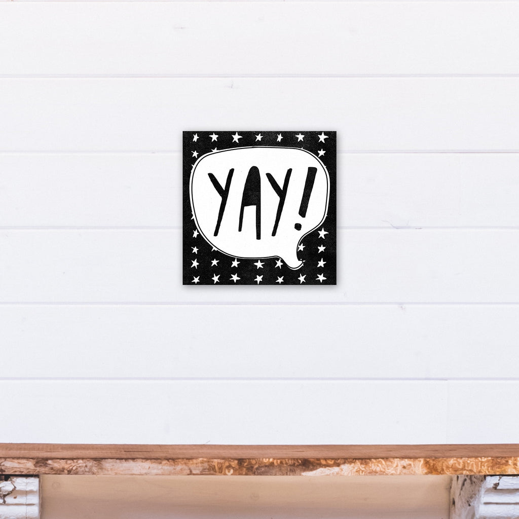 Creative Products Yay! 12x12 Canvas Wall Art