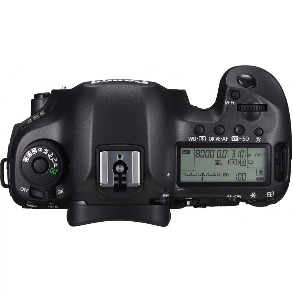 EOS 5DS 50.6MP Digital SLR Camera (Body Only) + Tascam DR-10SG Audio Recorder & Microphone Kit