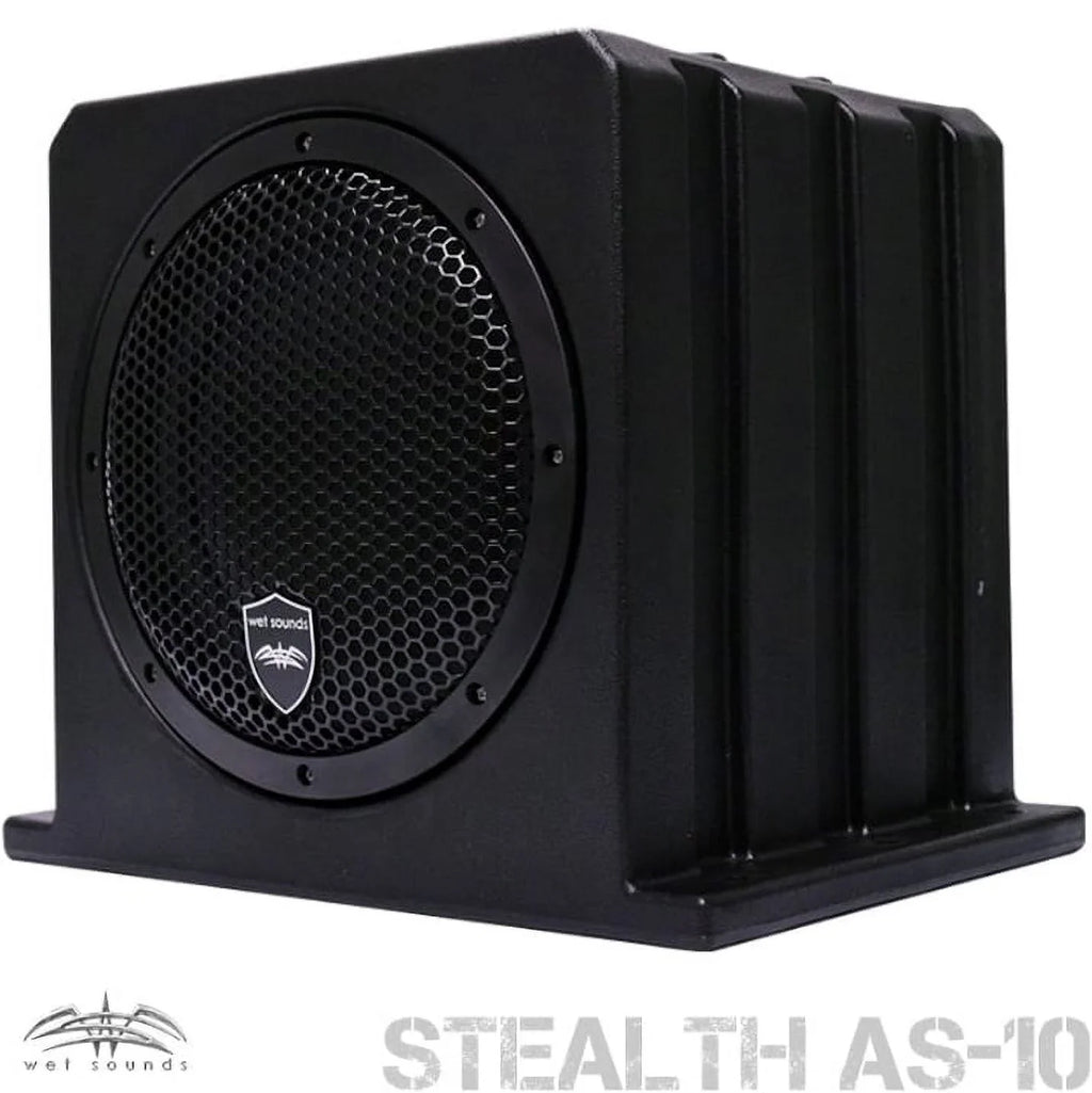Wet Sounds Stealth AS-10 500 watts Active Subwoofer Enclosure
