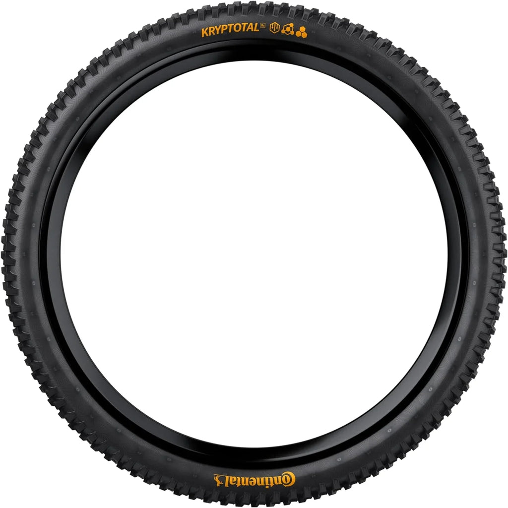 Kryptotal Rear Mountain Bike Tire - Tubeless, Folding, Ebony Soft, Downhill Casing, E25, 27.5" X 2.4 Or 29" X 2.4
