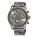 MOVADO BOLD 3600910 VERSO GREY CHRONOGRAPH DIAL GREY MESH BAND MENS WATCH