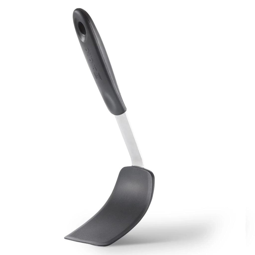 Di Oro Chef Series Standard Flexible Silicone Turner Spatula - 600F Heat Resistant Rubber Kitchen Spatula