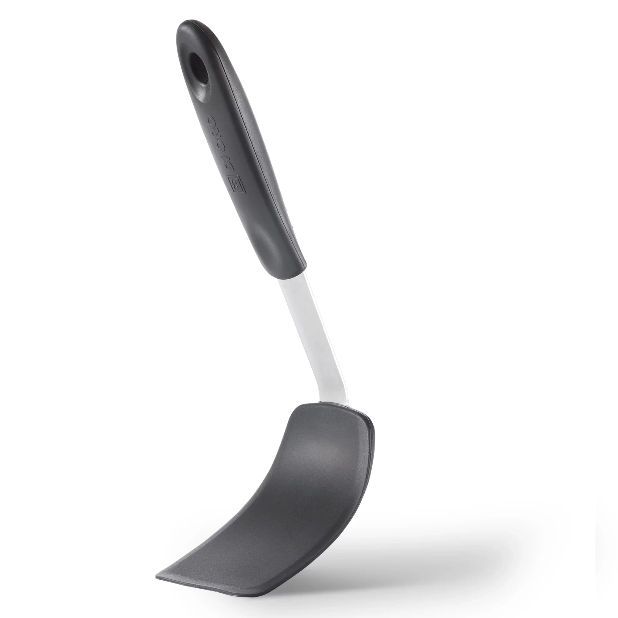 Di Oro Chef Series Standard Flexible Silicone Turner Spatula - 600F Heat Resistant Rubber Kitchen Spatula