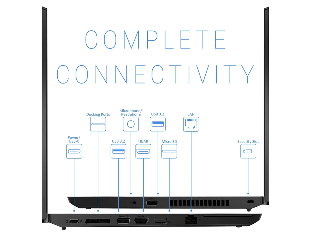 ThinkPad L14 Gen 2 Laptop, 14" IPS FHD Display, Core i5-1135G7 Upto 4.2GHz, 32GB RAM, 2TB NVMe SSD, HDMI, Thunderbolt , DisplayPort via USB-C, Wi-Fi, Bluetooth, Windows 10 Pro