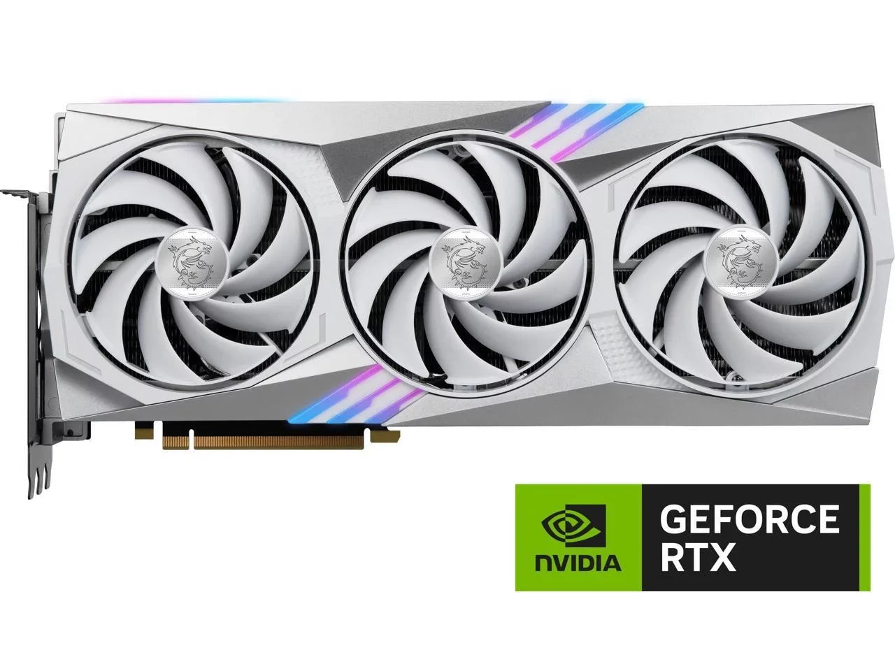 MSI Gaming (MSI) GeForce RTX 4070 Ti GGDR6X 12GB PCI-E 4.0 RTX 4070 Ti GAMING X TRIO WHITE 12G