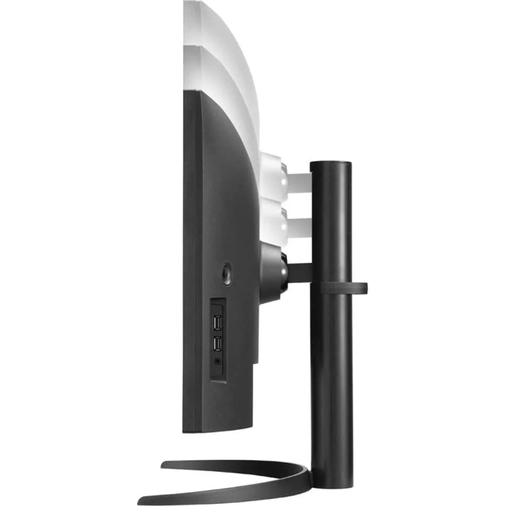 Open Box 34WQ75C-B 34" Curved UltraWide QHD IPS HDR 10 Built-in-KVM-Monitor with USB Type-C and LAN (RJ-45)
