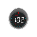 Car HUD Car Head-up Display Digital Speedometer Display Driving Mileage, Compass Angle, Overspeed Alarm and Fatigue Driving Alarm