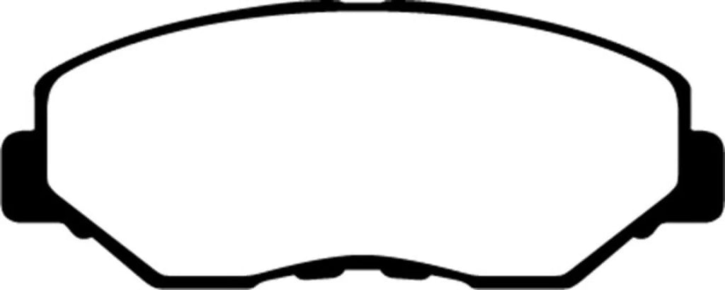 EBC 13-15 Acura ILX 1.5 Hybrid Ultimax2 Front Brake Pads Fits select: 2012-2021 HONDA CIVIC, 2012-2016 HONDA CR-V