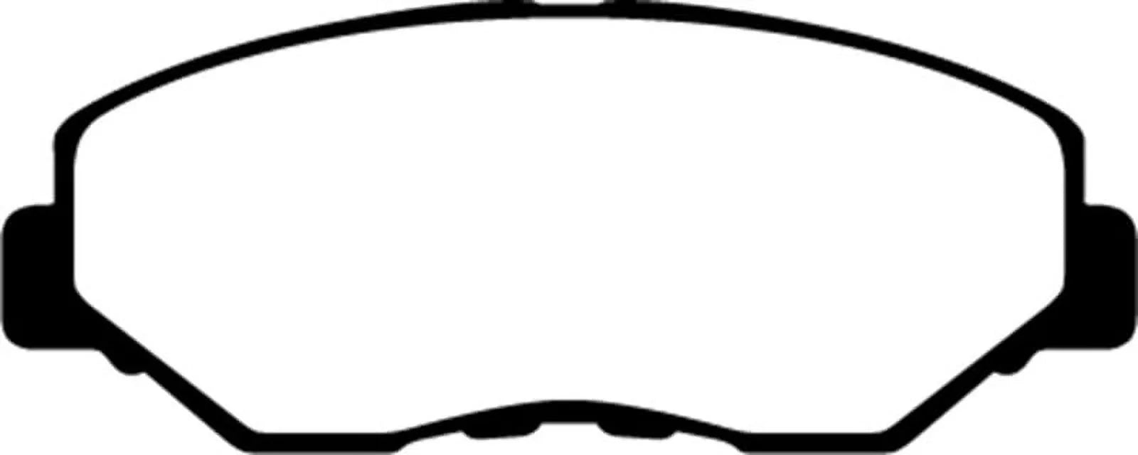 EBC 13-15 Acura ILX 1.5 Hybrid Ultimax2 Front Brake Pads Fits select: 2012-2021 HONDA CIVIC, 2012-2016 HONDA CR-V
