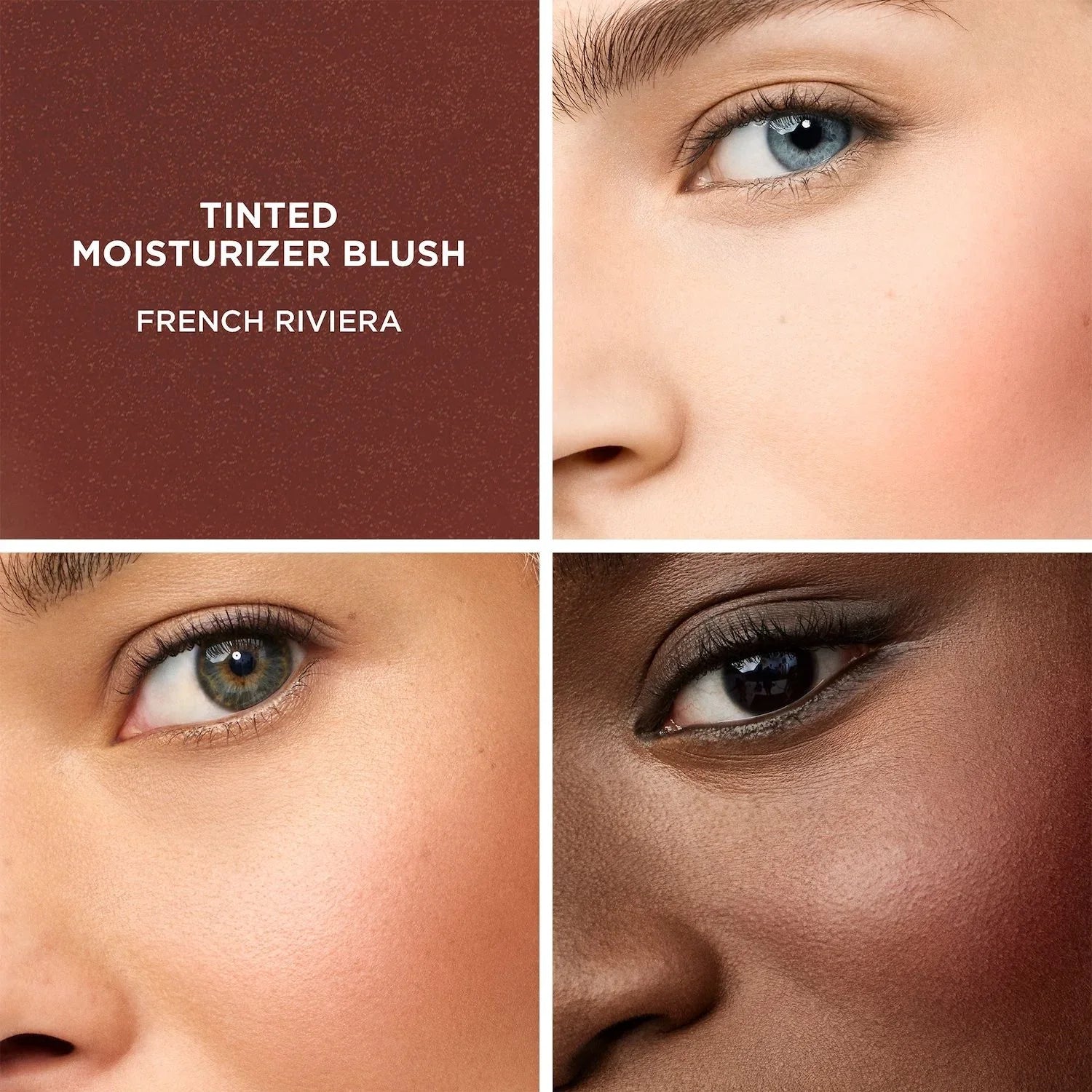 Laura Mercier Tinted Moisturizer Cream Blush - French Riviera - red chocolate - 0.5 oz/15 mL