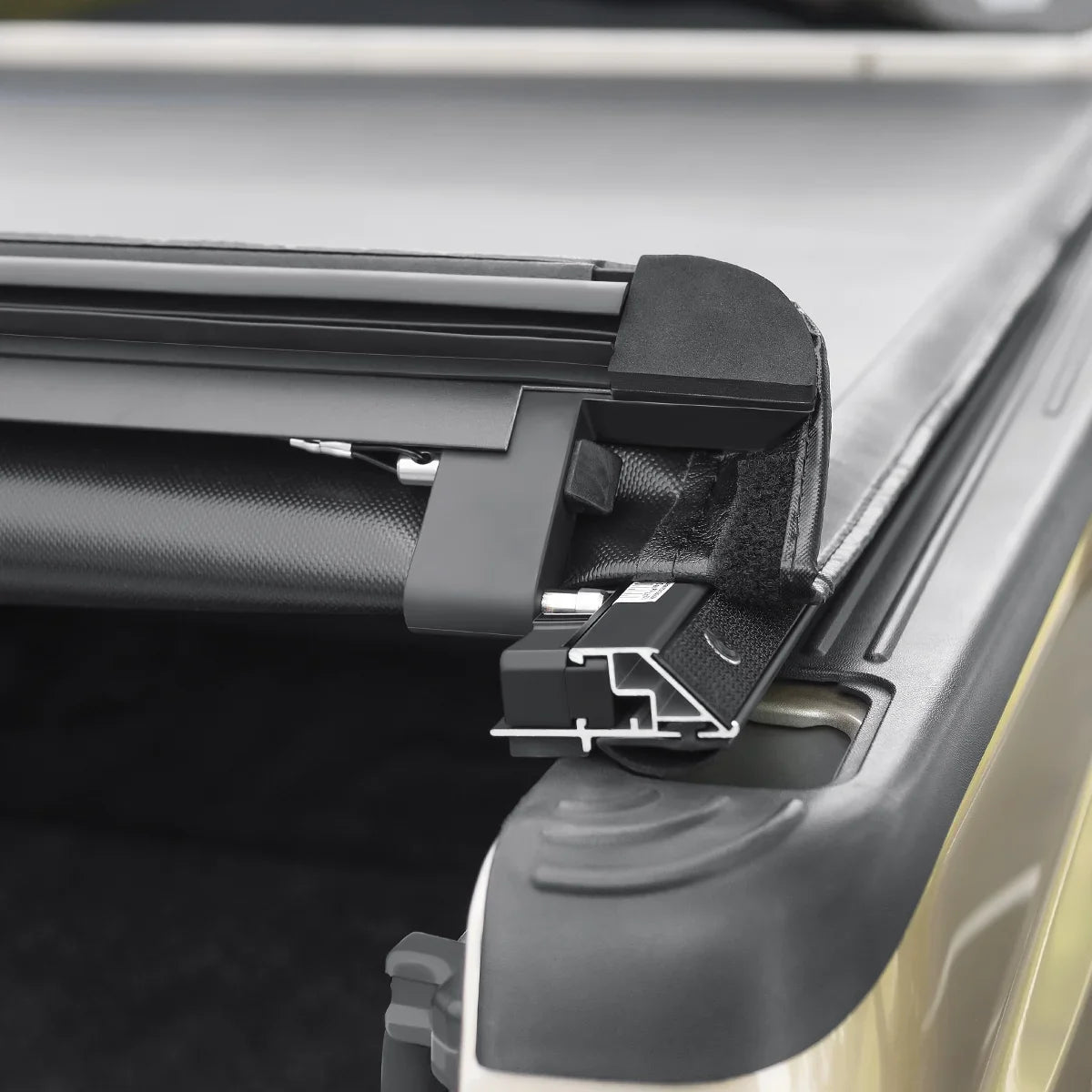 Auto Drive Soft Roll up Truck Bed Tonneau Cover Fits 19-23 Ford Ranger 6Ft Bed