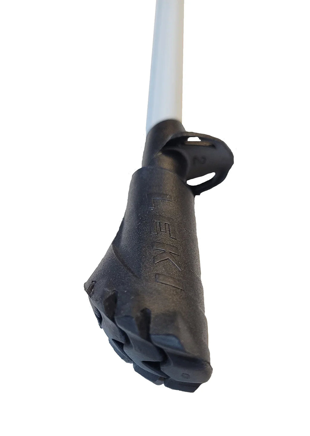 LEKI Nordic Walking Platinium Fixed Length Walking Poles White 110cm