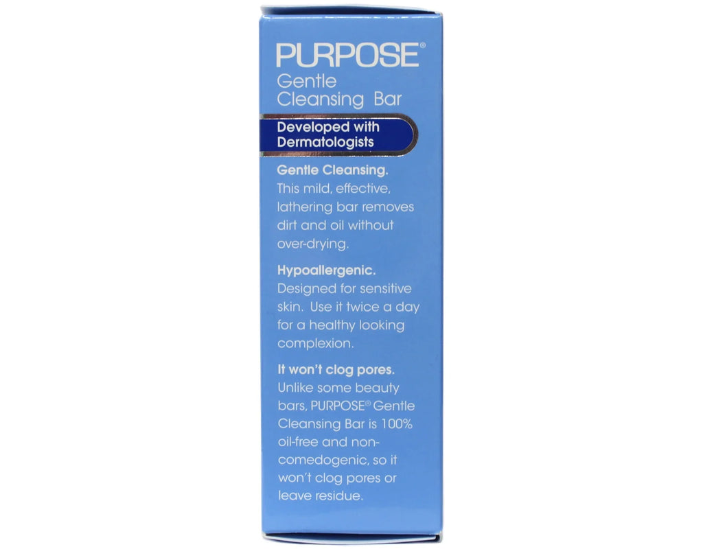 Purpose Gentle Cleansing Bar Soap, Oil Free And Hypoallergenic - 6 Oz, - 6 Pack